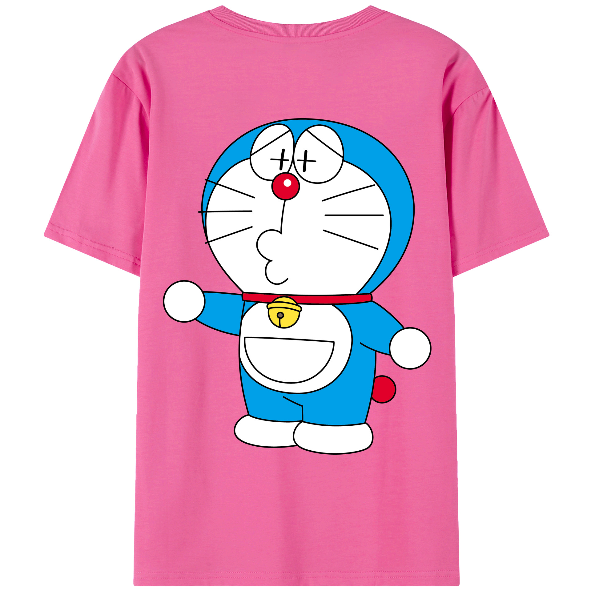 （画像用） ドラえもん Doraemon レディース半袖Tシャツ(バックプリント)
